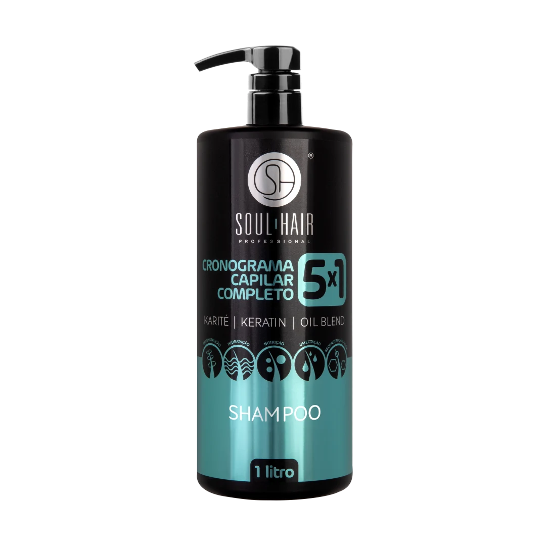 Cronograma Capilar 5×1 Shampoo · 1 L