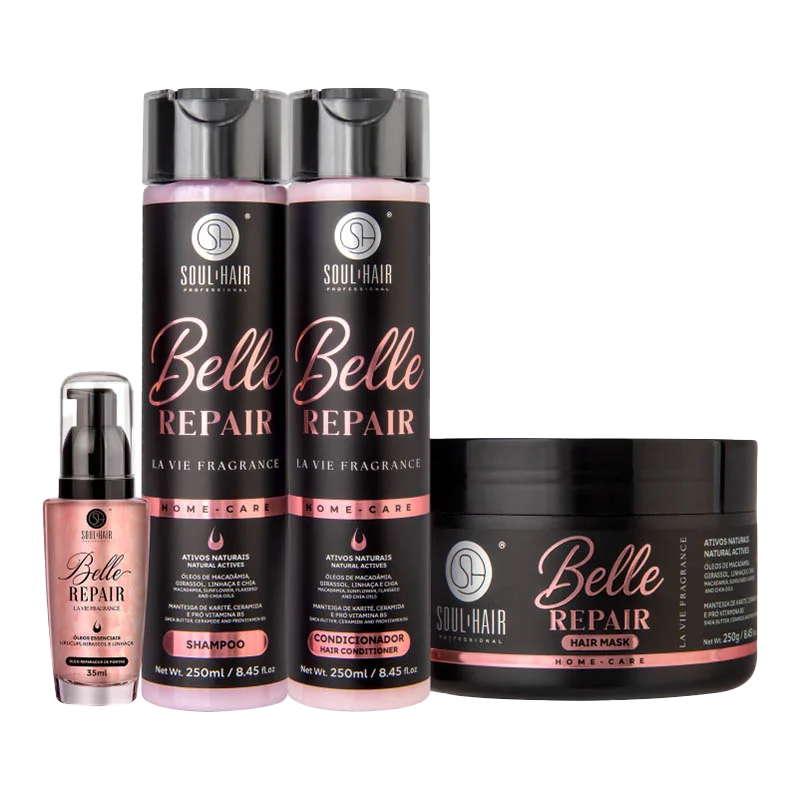 Linha Belle Repair Home-care