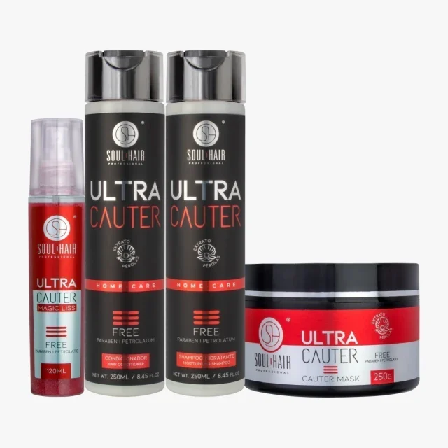 Kit Linha Cauterização - Ultra Cauter com Finalizador Magic Liss