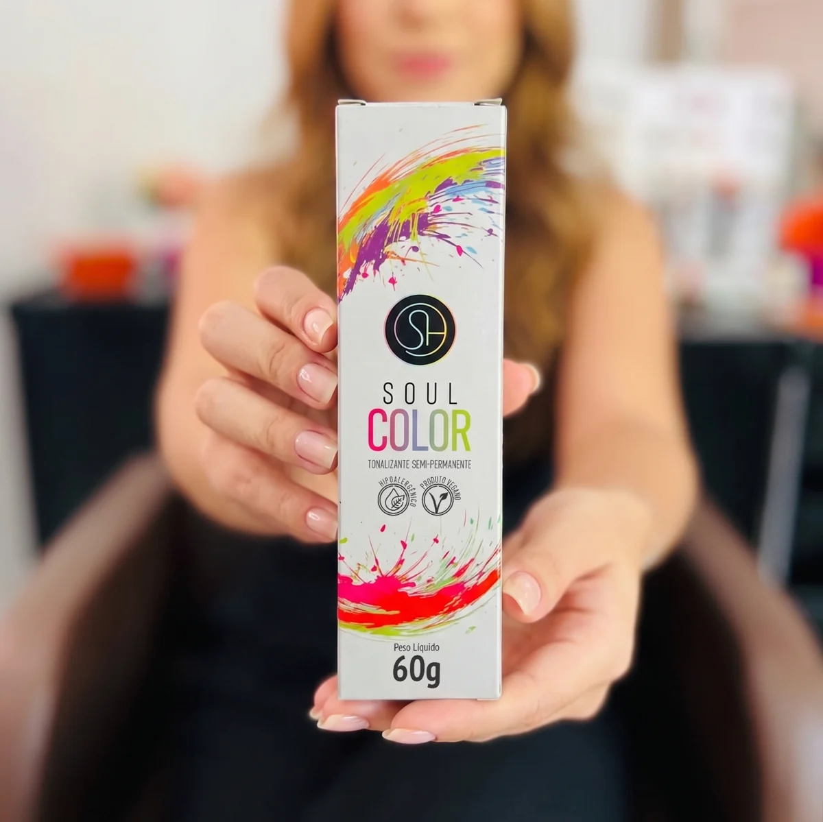 Soul Color tonalizante em destaque no salão